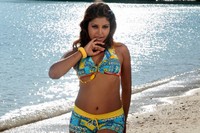 Komal Jha Hot Beach Photos